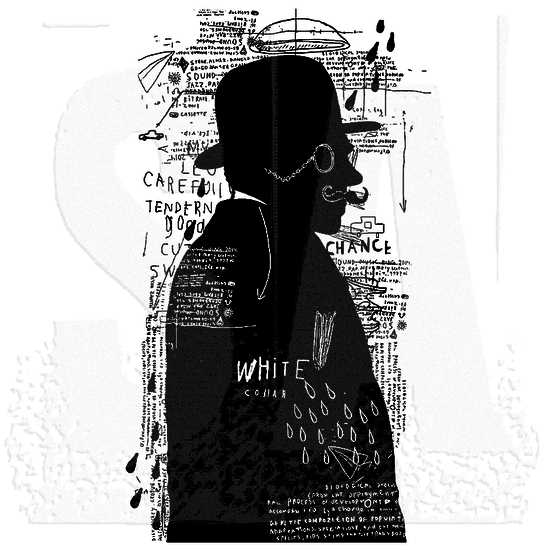 Tim Holtz Tim Holtz houten stempel MUSTHAVE Chance 18 x 11 cm.