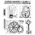 Tim Holtz Tim Holtz Cling Stamp Blueprint Industrial