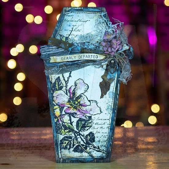 Tim Holtz Tim Holtz Cling Stamp Dearly Departed