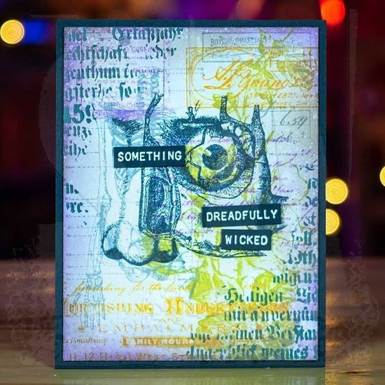 Tim Holtz Tim Holtz Cling Stamp Dearly Departed