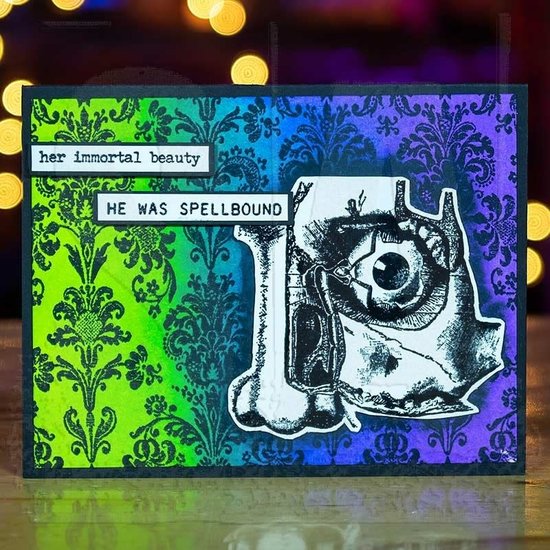 Tim Holtz Tim Holtz Cling Stamp Dearly Departed