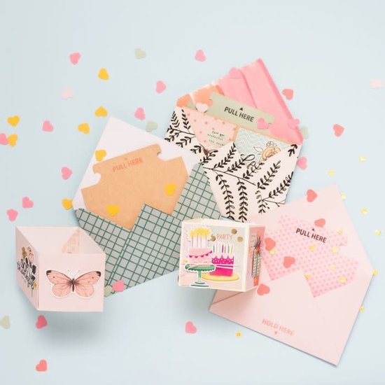We R Memory Keepers We R Memory Keepers Explosion Card Punch board