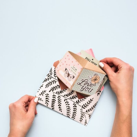 We R Memory Keepers We R Memory Keepers Explosion Card Punch board