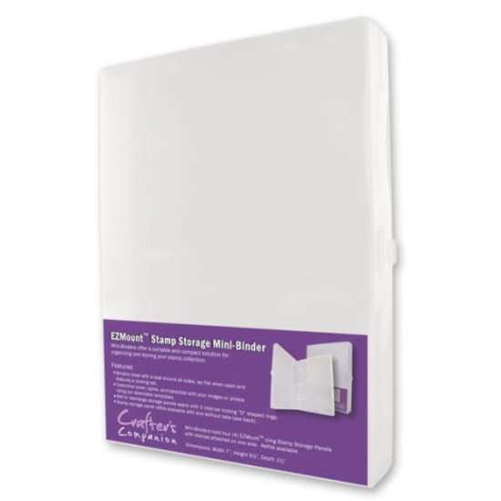 Crafter´s Companion Crafter's Companion EZ Mount Clear Binder Mini 17.8cm x 24cm, 3 cm diep