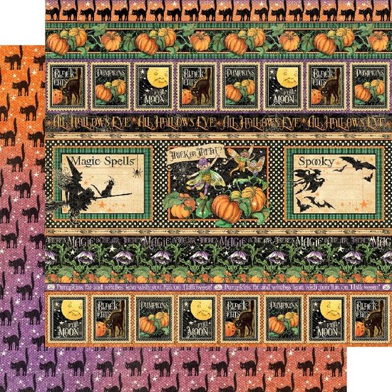 Graphic45 Graphic 45 Midnight Tales Collection Pack 12x12 inch