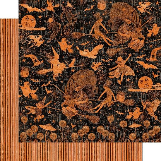 Graphic45 Graphic 45 Midnight Tales Collection Pack 12x12 inch