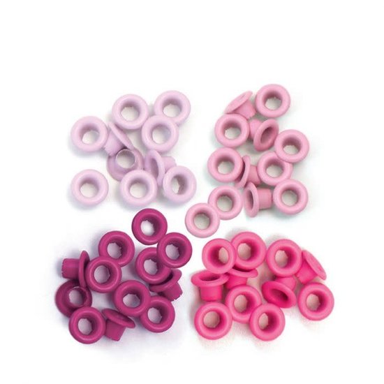 We R Memory Keepers We R Memory Keepers Standard Eyelets 0,5 cm.  60 st Pink