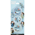 Creotime Foam Clay Glitter/metallic, Set Blauw, Lichtblauw en Groen 3x14gr