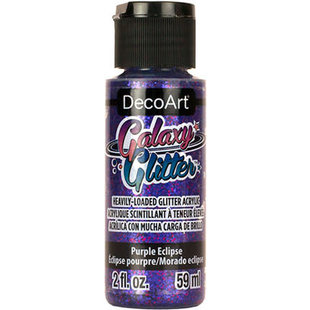 DecoArt Galaxy Glitter 59ml Purple Eclipse