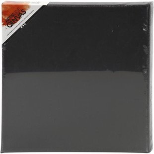 Artistline Canvas Zwart 1,6x30x30cm 360g