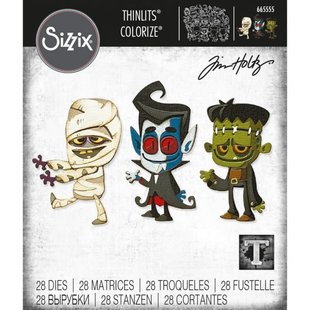 Sizzix Thinlits Die Set Costume Party Colorize 28 Dies