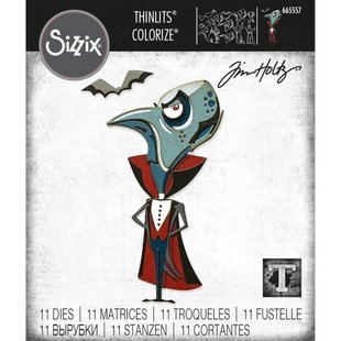 Sizzix Thinlits Die Set The Count Colorize 11 Dies