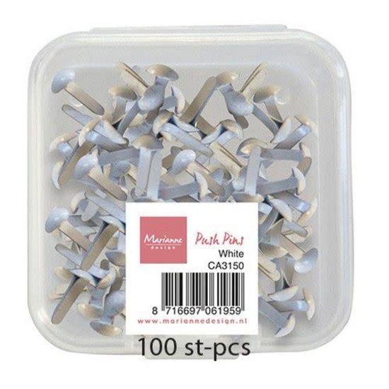 Marianne Design Marianne Design Push pins small 100 st. Wit