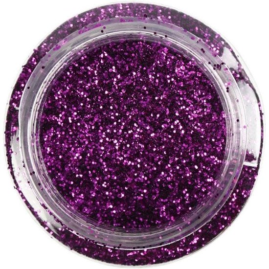 Creotime Glitter pot 110 gr. Paars