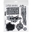 Tim Holtz Tim Holtz Cling Stamp Grunged