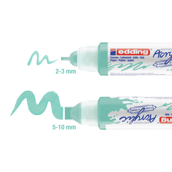 Edding Edding Acrylic marker Double-liner set/5 Modern basic