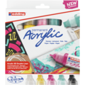 Edding Edding Acrylic marker Double-liner set/5 Modern basic