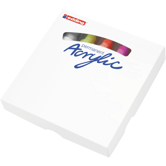 Edding Edding Acrylic marker Broad set/5 Neon
