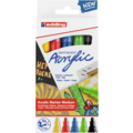 Edding Edding Acrylic marker Medium set/5 Basic