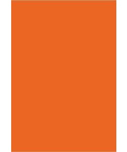 foam vel 2mm 22,86 x 30,48 cm Oranje