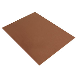 Crepla/Foam plaat 2mm 30x40 cm Midden bruin