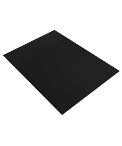 Crepla/Foam plaat 2mm 30x40 cm Zwart