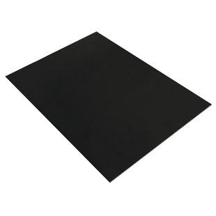 Crepla/Foam plaat 2mm 30x40 cm Zwart