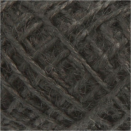Vivi Gade Natuurlijk hennepdraad 1-2 mm 30 mtr. Zwart
