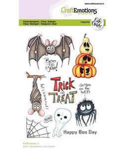 CraftEmotions Clearstamp A6 Halloween 1