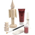 Creotime DIY Kit Christmas Kerstman (hout) H: 13.5 cm