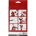 Creotime DIY Kit Christmas Kerstman (hout) H: 13.5 cm