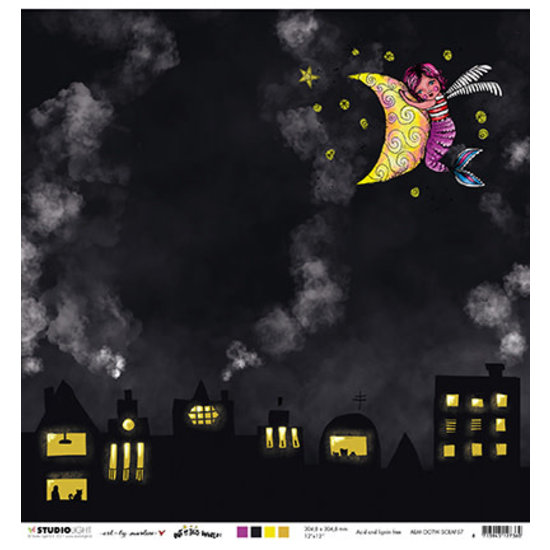 Studio Light Art by Marlene Scrapvel  30,4x30,4 cm. Out of this World nr.57