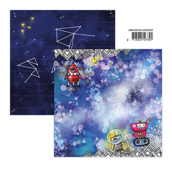 Studio Light Studio Light Art by Marlene Scrapvel  30,4x30,4 cm. Out of this World nr.60