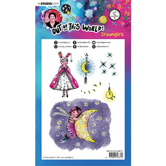 Studio Light Studio Light Art by Marlene Clear Stamp Out of this World nr.70