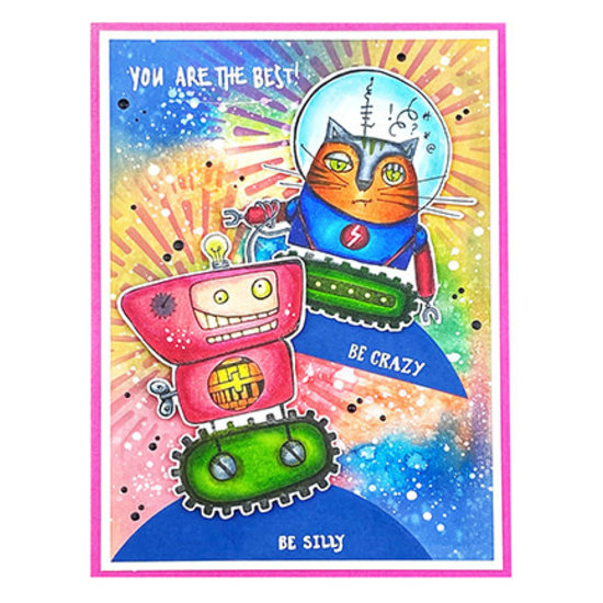 Studio Light Studio Light Art by Marlene Clear Stamp Out of this World nr.71