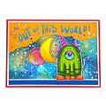 Studio Light Studio Light Art by Marlene Clear Stamp Out of this World nr.71