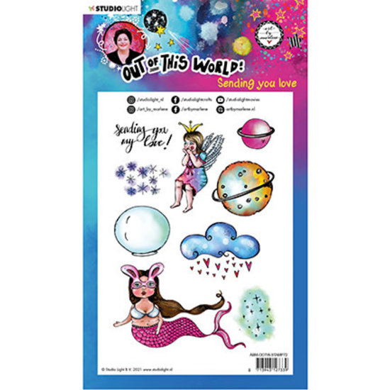 Studio Light Studio Light Art by Marlene Clear Stamp Out of this World nr.72