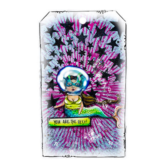 Studio Light Studio Light Art by Marlene Clear Stamp Out of this World nr.72