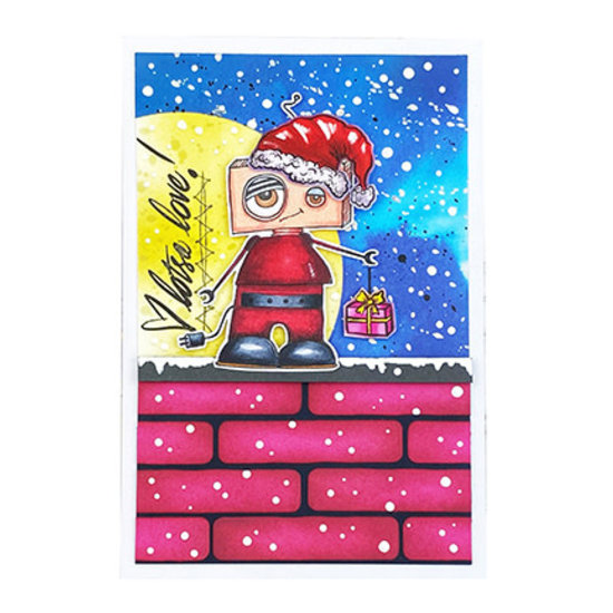 Studio Light Studio Light Art by Marlene Clear Stamp Out of this World nr.73