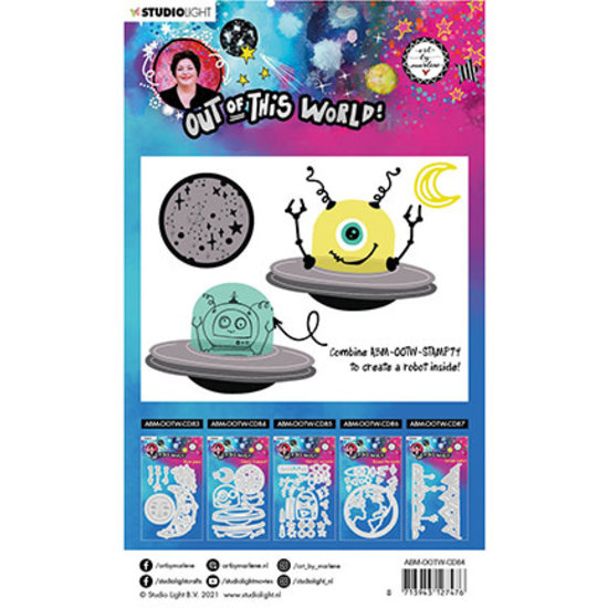 Studio Light Studio Light Art by Marlene Cutting Die Out of this World nr.84