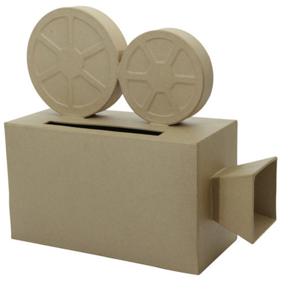 Decopatch Decopatch Papier maché Camera Voor Gelegenheden 13x33,5x31cm.