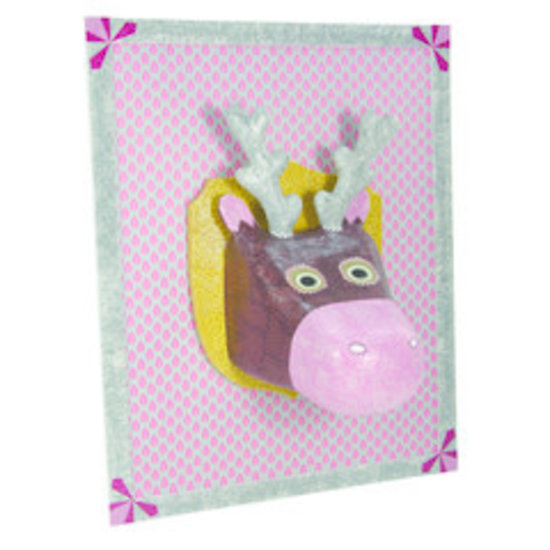 Decopatch Decopatch Papier maché Trofee Rendier22x23,3x33cm.