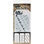 Tim Holtz Tim Holtz Layering Stencils Shifter Dots 4 1/8" x 8 1/2" 3 pcs.