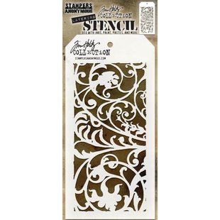 Tim Holtz Layering Stencil 4 1/8" x 8 1/2" Ironwork