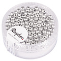 Rayher Rayher Rocailles Borduurkralen Metallic Mat 3mm 200 stuks Zilver