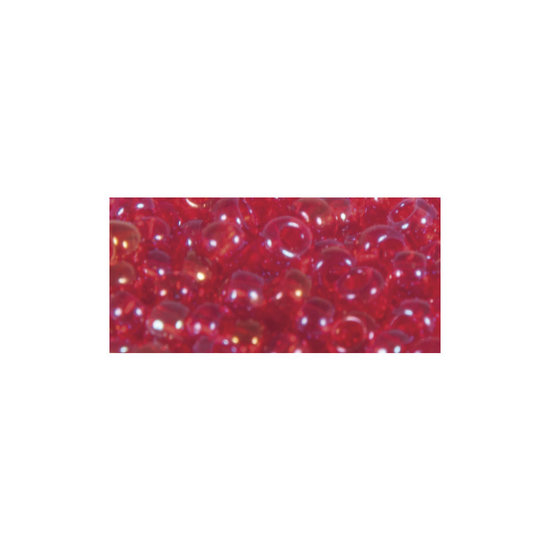 Rayher Rayher Rocailles Borduurkralen Transparant Luster 2,6mm rood 17g