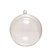 Deelbaar Plastic Bal Transparant 7cm Set 5st