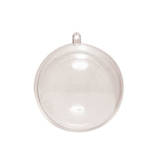 Deelbaar Plastic Bal Transparant 15,6cm