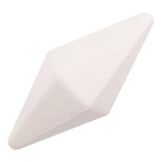 Piepschuim Kerstbal Facette 6-Hoekig 20cm