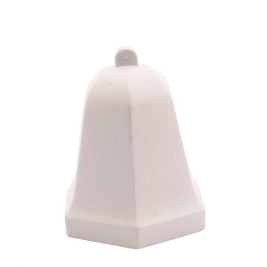 Piepschuim Klok Hoekig 14cm